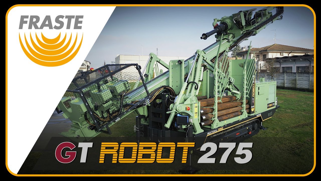 FRASTE MULTIDRILL GT ROBOT 275 - Geothermal rig revolution