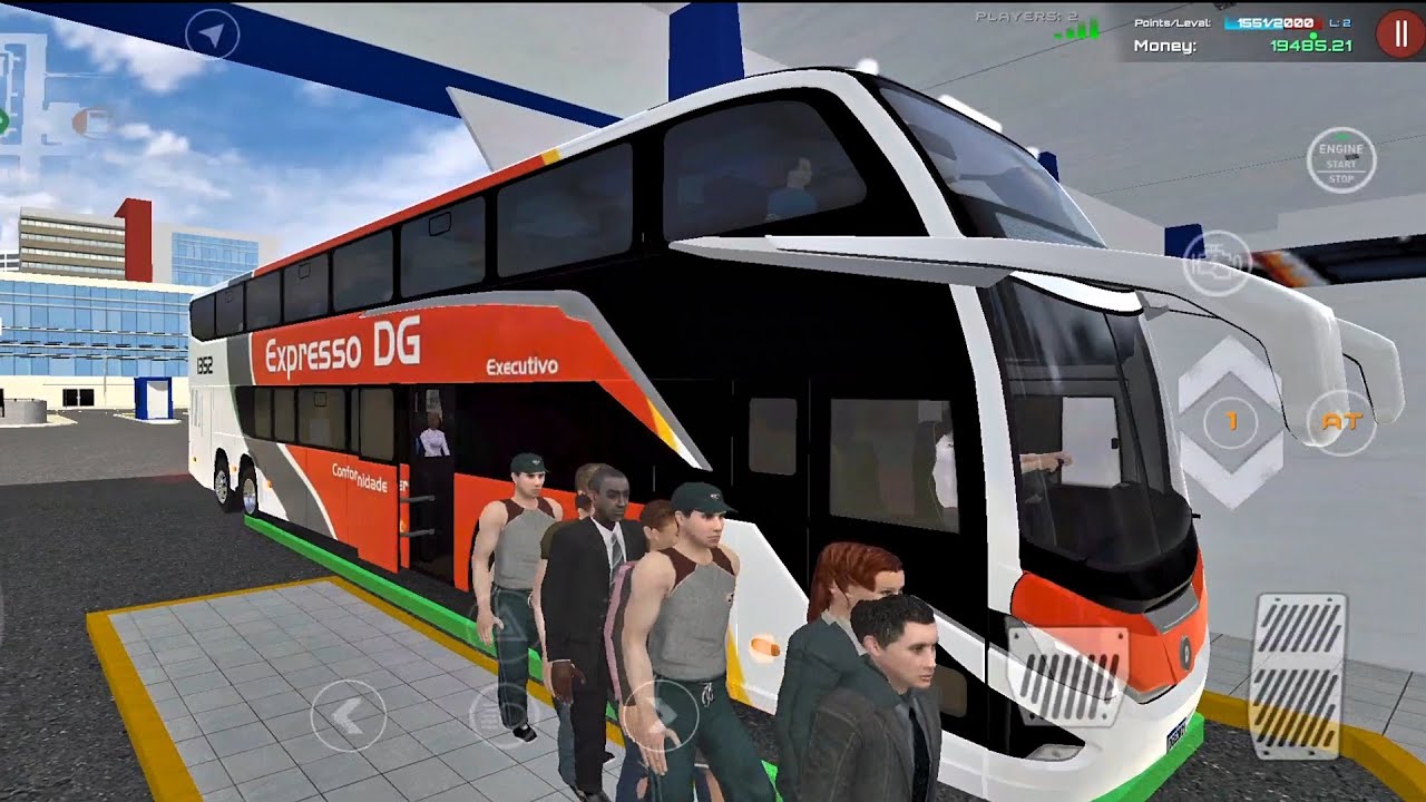 Drivers Jobs Online Simulator | Coach Bus Drive | Android Gameplay