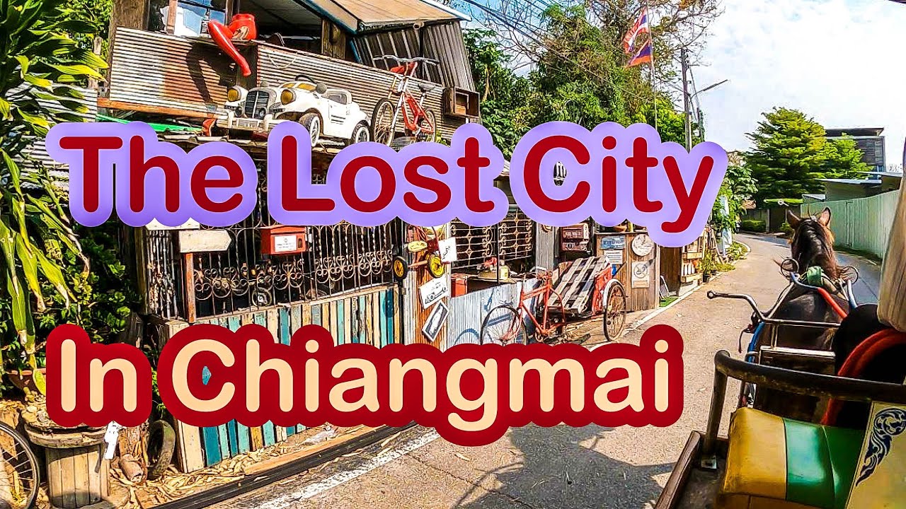 THE LOST CITY IN CHIANGMAI , THAILAND, WIANG KUM KAM 1286 CE. #chiangmai #lostcity