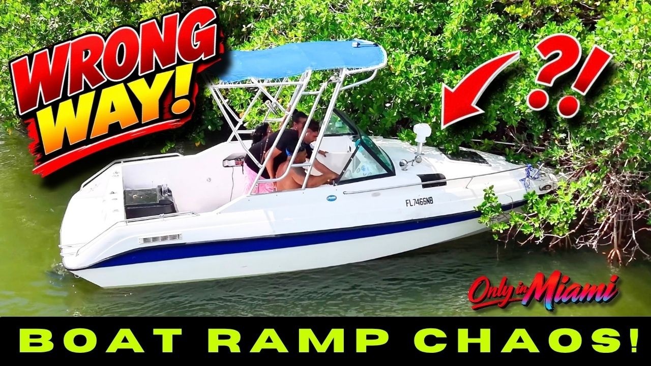 BOAT RAMP CHAOS: CAPTAIN TOOK A WRONG TURN!