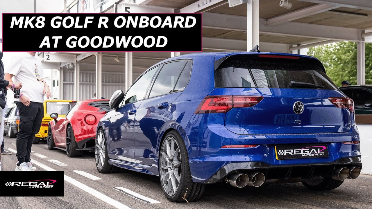 WE TAKE OUR MK8 GOLF R ON TRACK AT GOODWOOD MOTOR CIRCUIT [PLAYERS CLASSIC 2022]