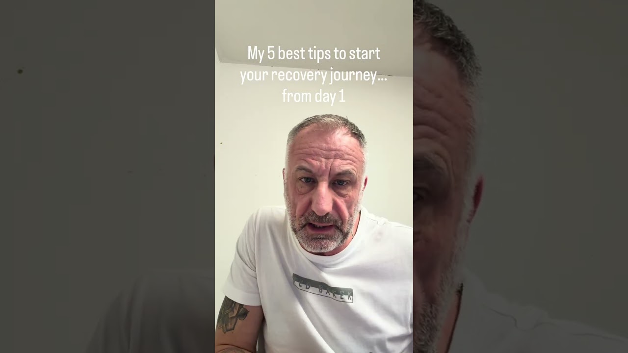 First 5 very best tips of addiction recovery from day 1… these are the best starting points 
