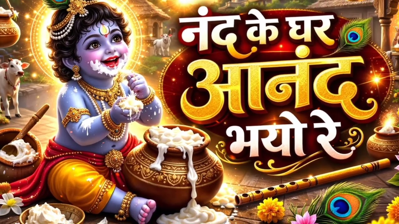 Nand Ghar Aanand Bhayo Re | Hindi Bhajan | Shri Krishna Bhajan ❤️❤️