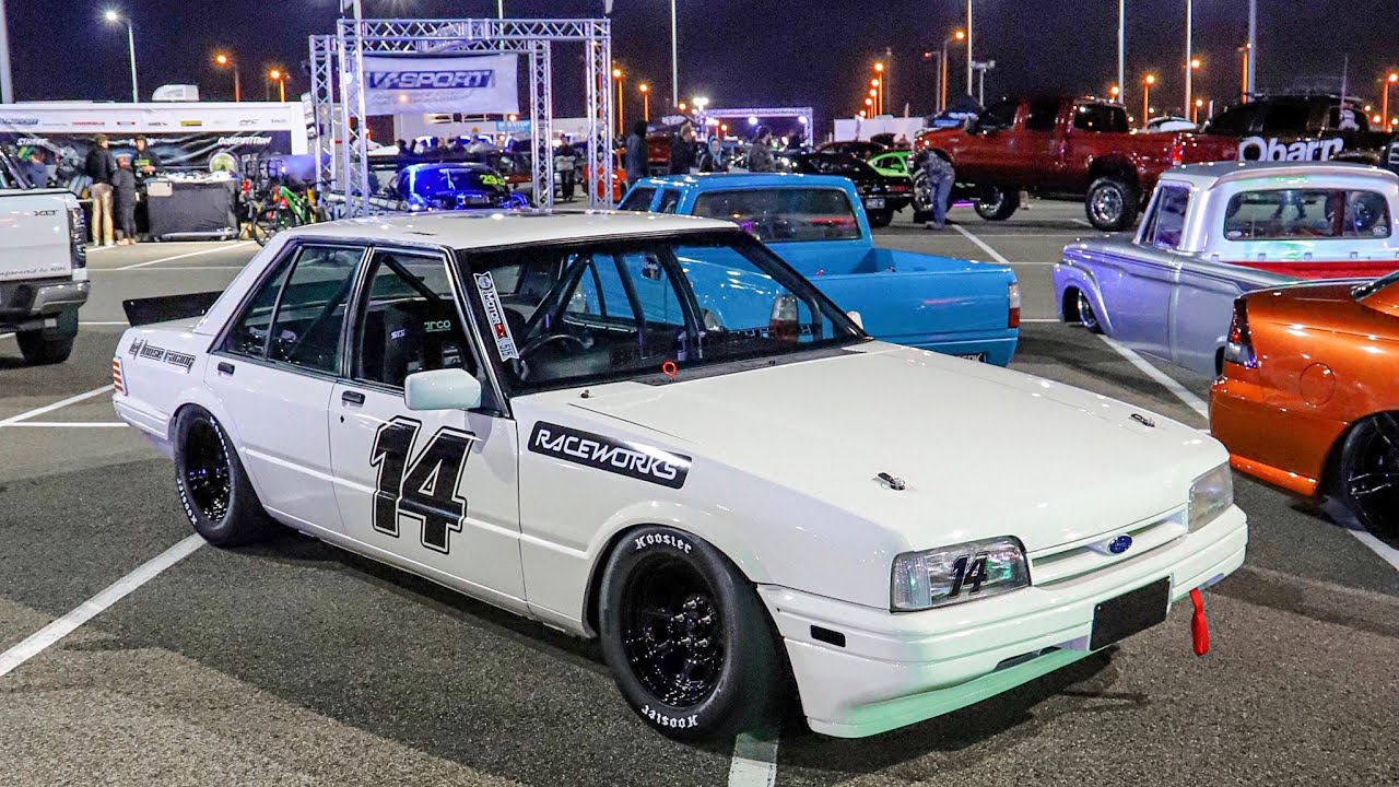 LLR RAW - OUR XF FALCON RACECAR ON DISPLAY AT FITTED FESTIVAL