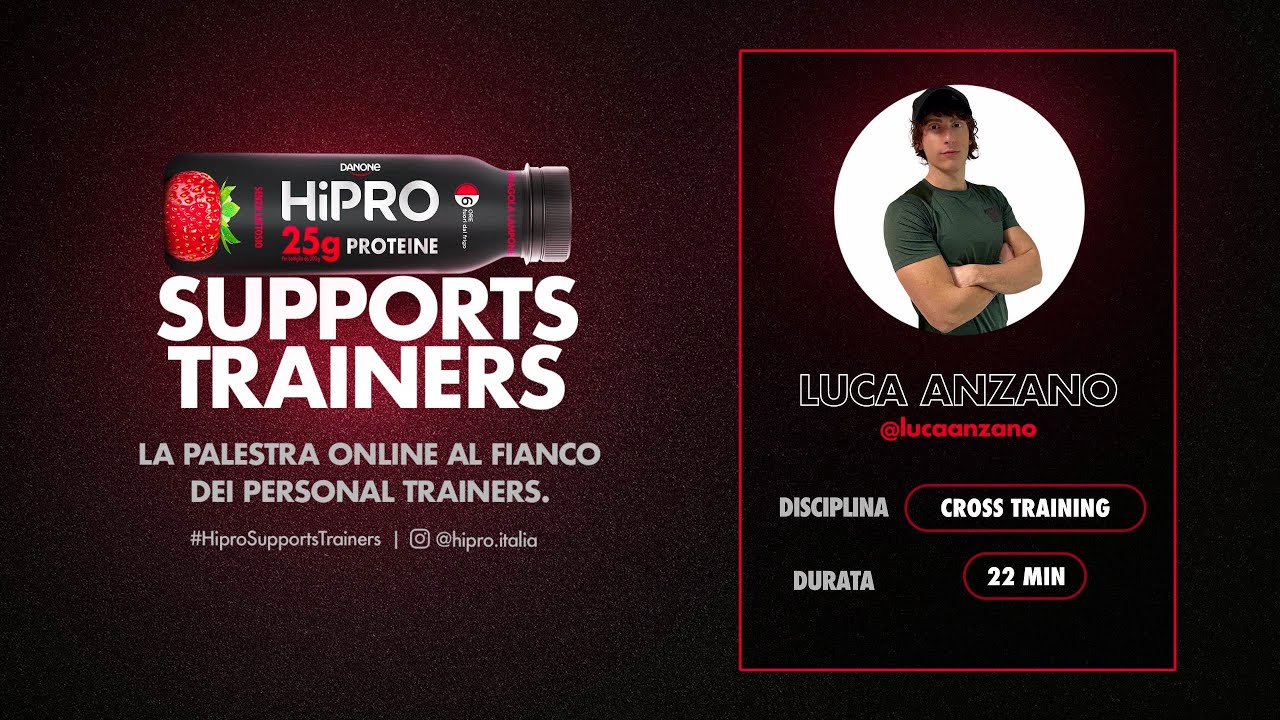HiPRO Supports Trainers - Luca Anzano - Allenamento Cross Training 2