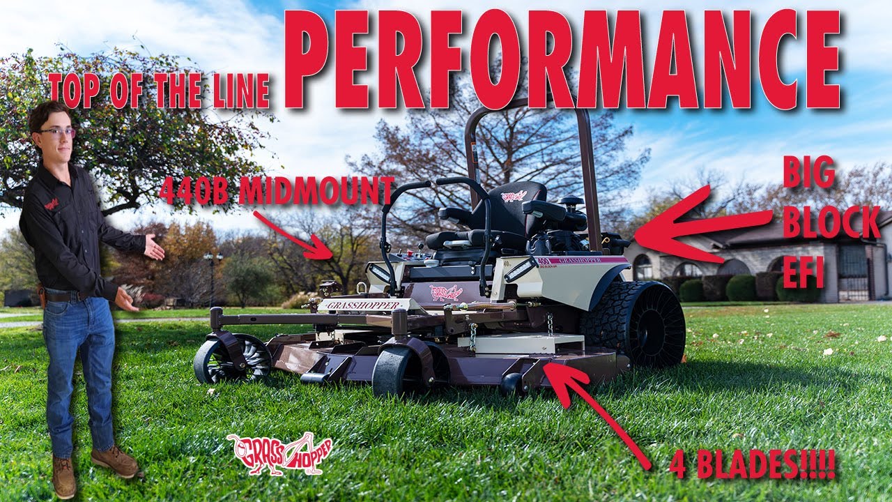 440B MidMount Zero-Turn Mower Walkaround | Grasshopper Mowers