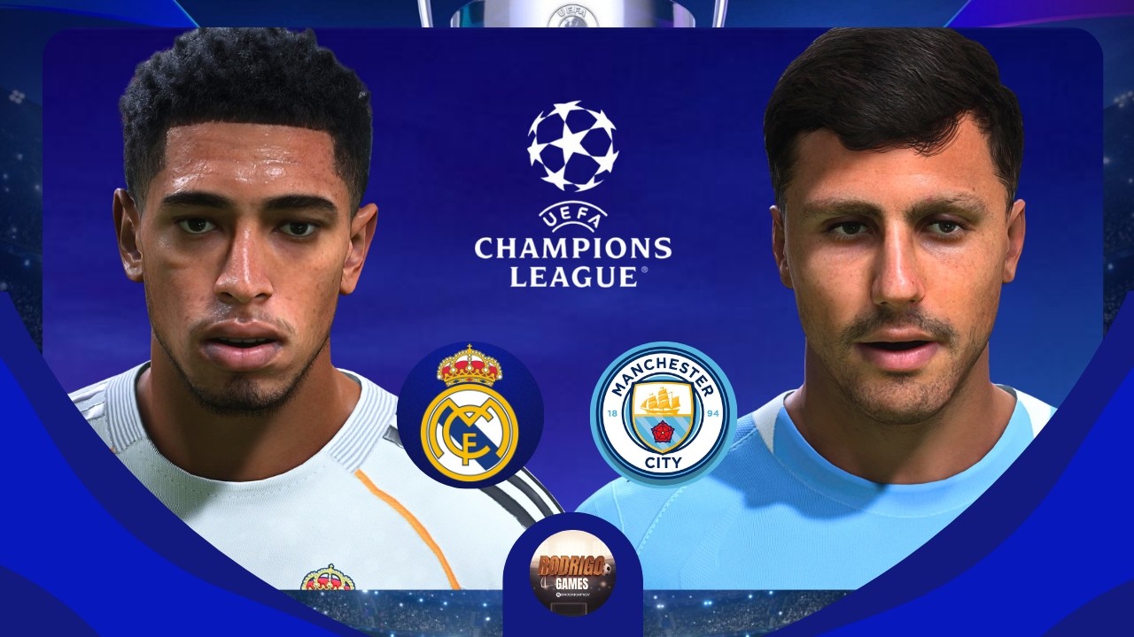 Real Madrid x Manchester City – UEFA Champions League – Mbappé x Haaland | PS5™ 4K