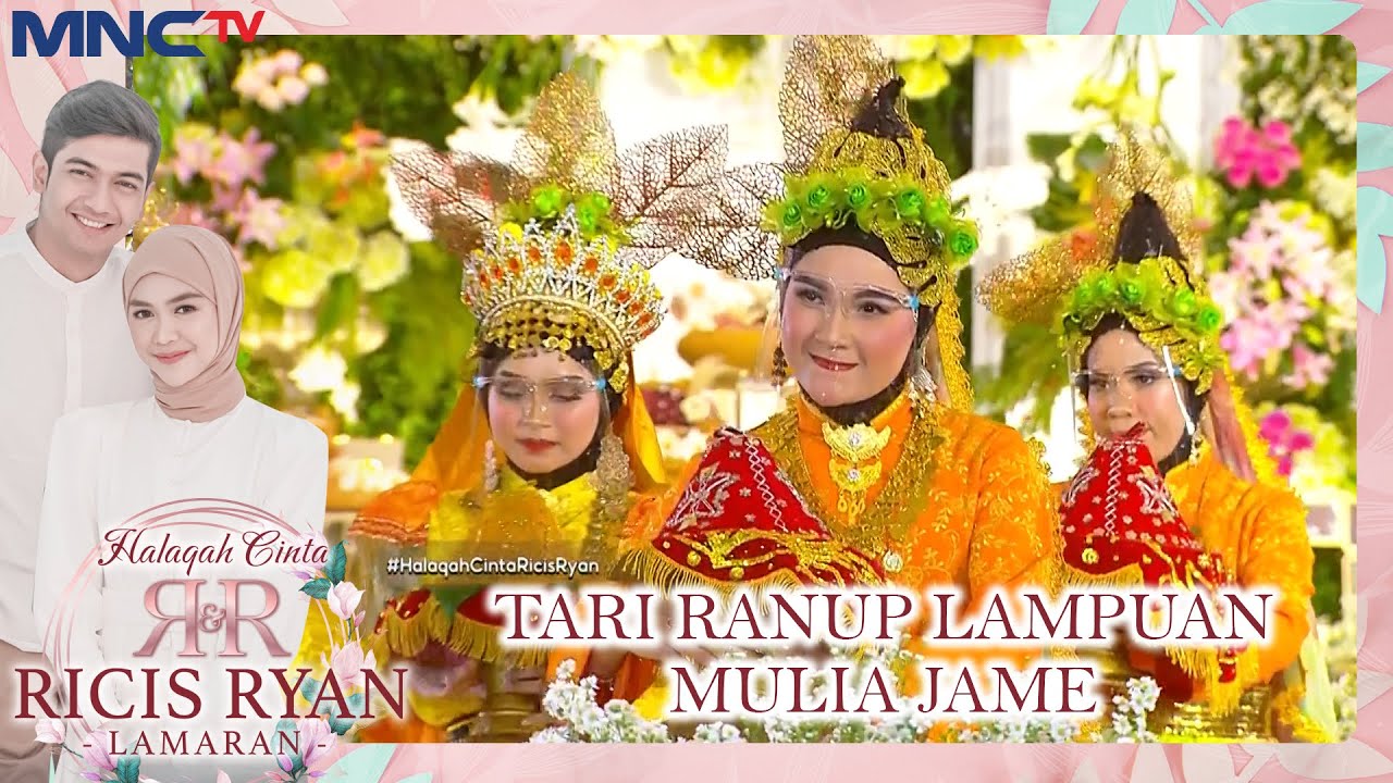 TARIAN PENYAMBUTAN MEMPELAI | HALAQAH CINTA RICIS RYAN