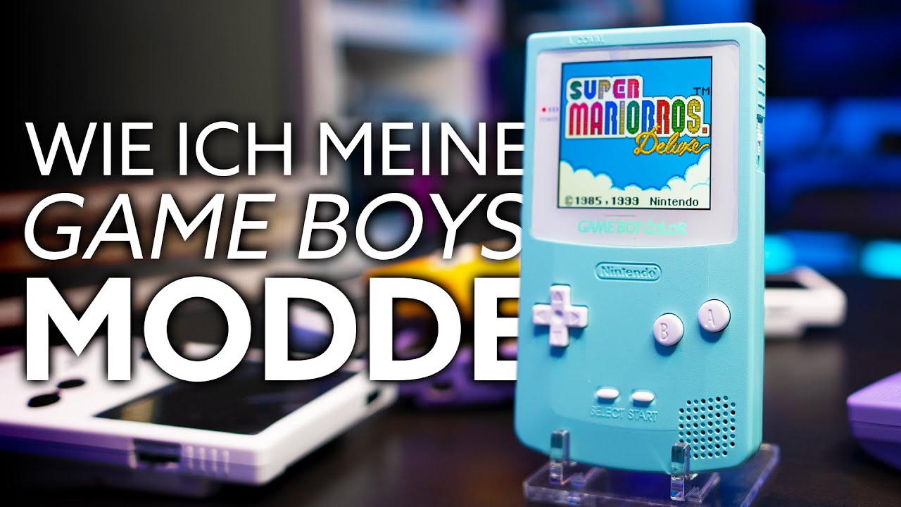 Wie ich meine GAME BOYS modde. // Game Boy Color Mods