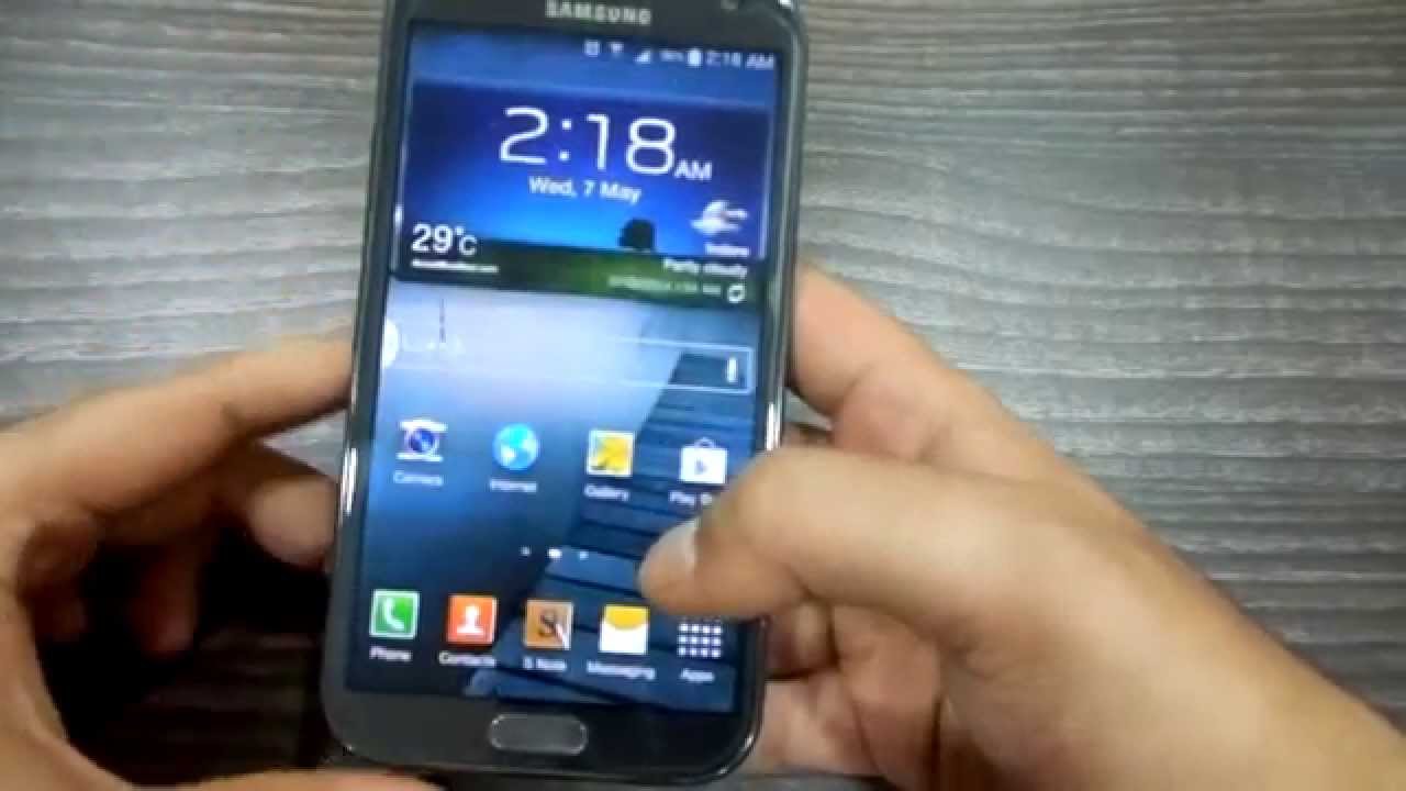 Official Samsung Galaxy Note 2 Android Kitkat 4.4.2 Update and Its Changes