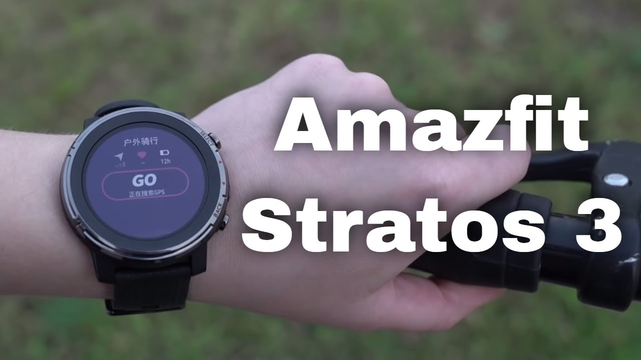Amazfit stratos 3 1.34' Screen, bluetooth, Music Play, 14 Days Battery Smart Watch