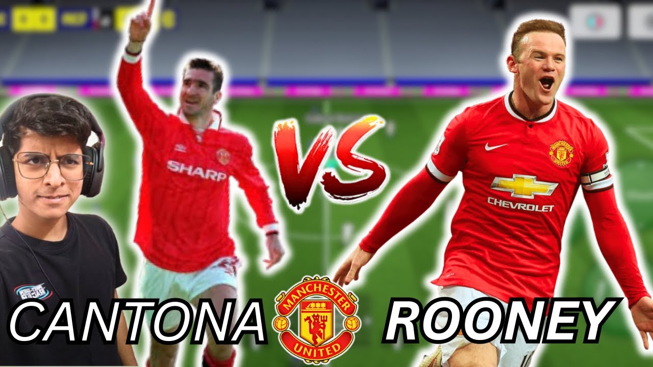 WHAT IF CANTONA FACED ROONEY? 😬| MUFC LEGENDS | EFOOTBALL |