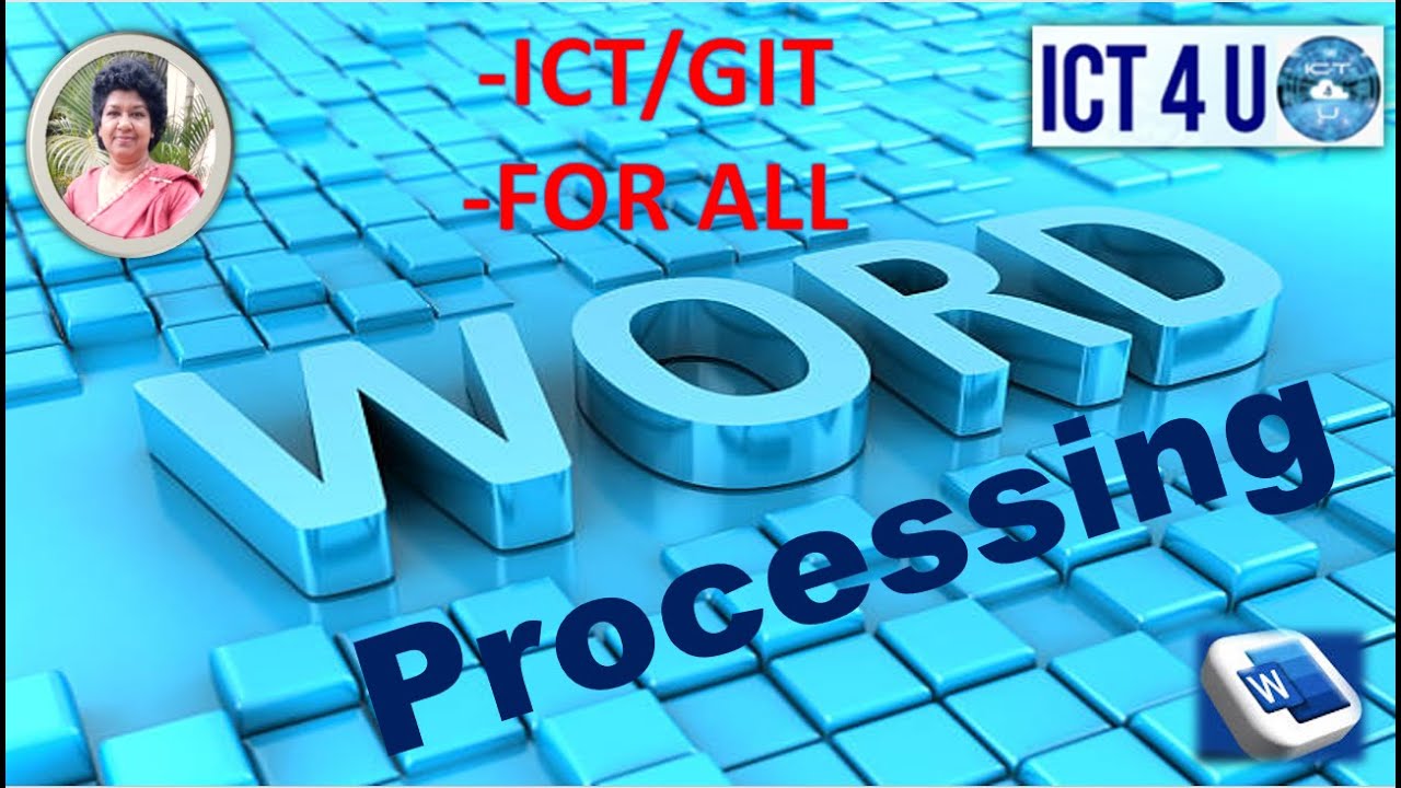 Word Processing Practical Lesson - 1
