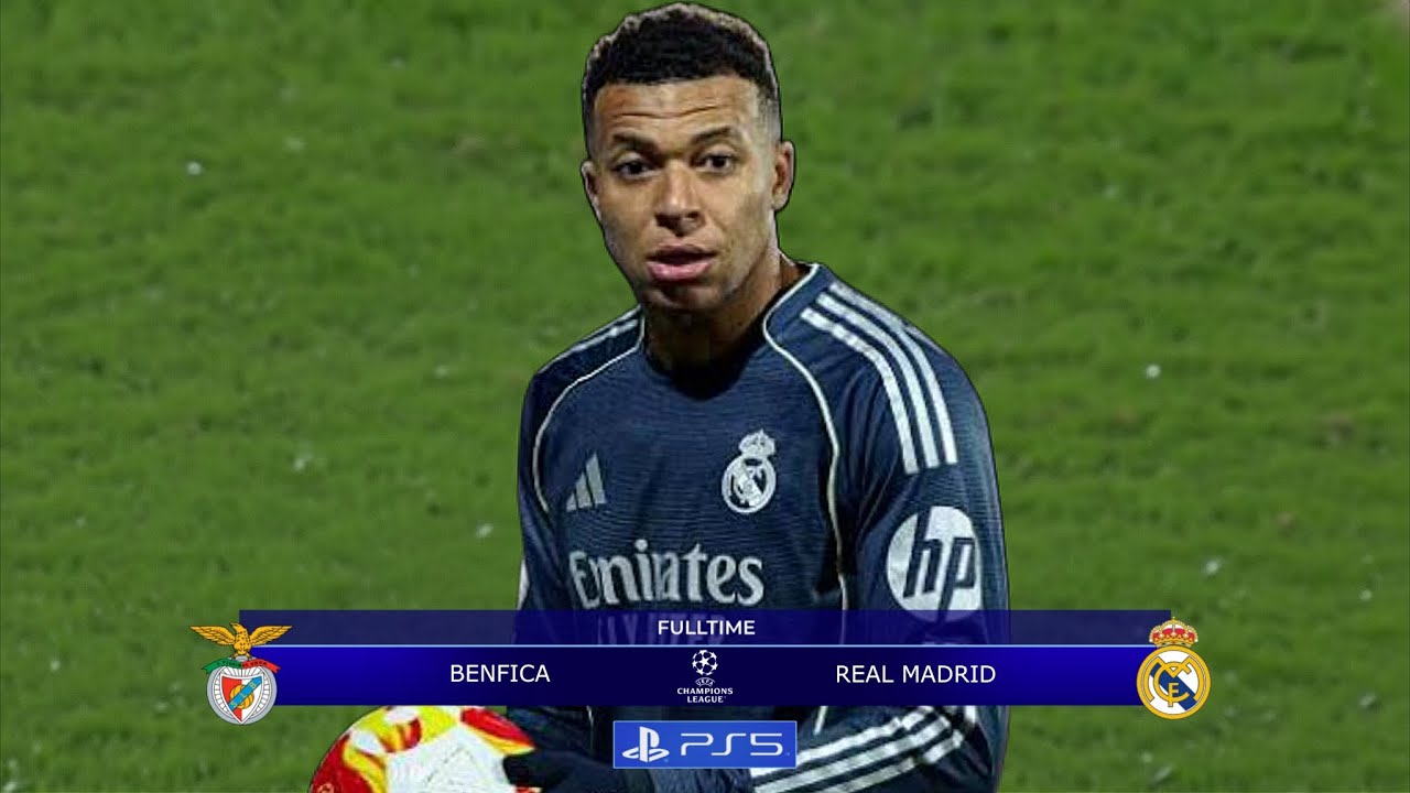 FULL HIGHLIGHT (4-2) BENFICA VS REAL MADRID &bull; UEFA CHAMPIONS LEAGUE 2025/26 GOALS UCL MBAPPE