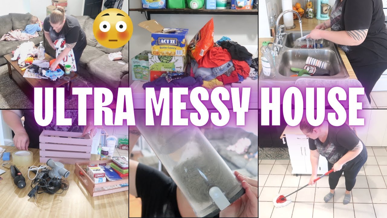 *2021* Messy House Transformation | CLEAN WITH ME!