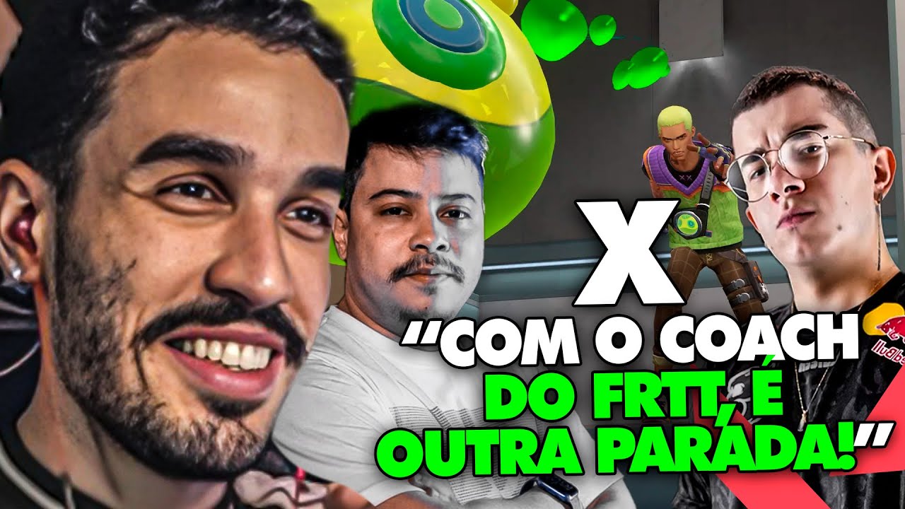 STAG JOGA: 5X5 DOS IDIOTAS COM FRTT E XAND DE COACH! ft. Chicoin e Caze - VALORANT | Clipes do Stag