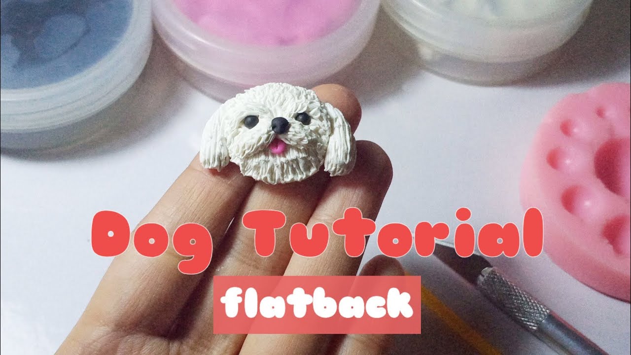 How to make a Dog without mold | Air Dry Clay Tutorial