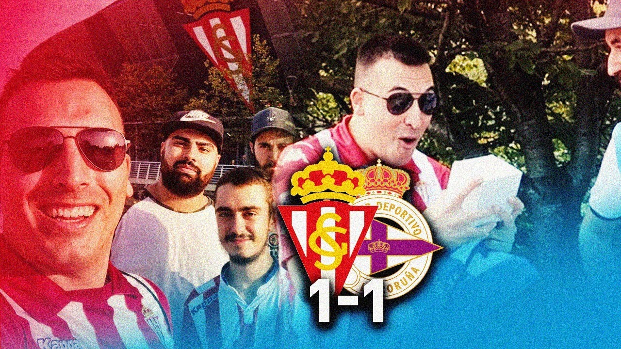KORZO VIENE a GIJÓN y ME HACE UN REGALO | SPORTING 1-1 DEPORTIVO CORUÑA