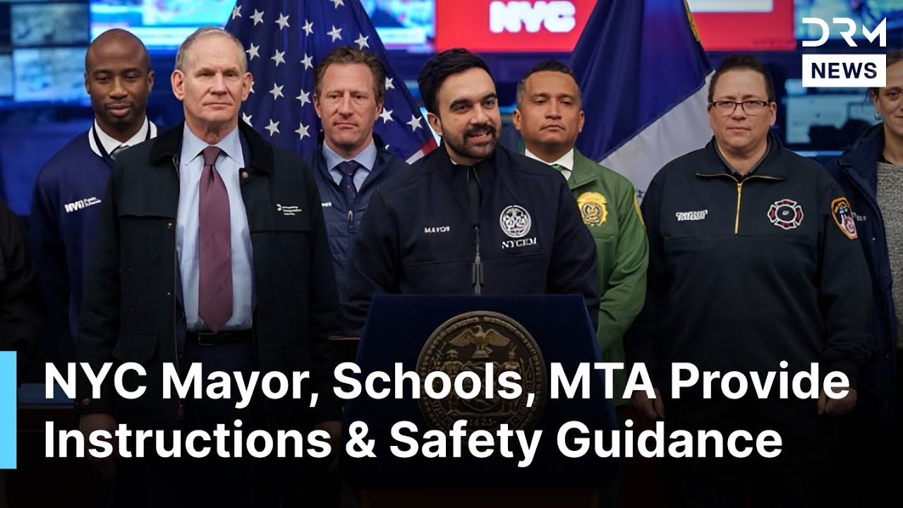 BREAKING NEWS: NYC Braces for Severe Snowstorm, Officials Outline Full Safety and Transit Plan |AL1N