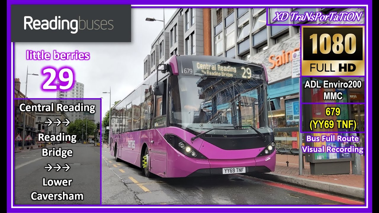 [Reading buses] little berries 29 ~ Reading, Friar Street ➝ Lower Caversham, Nire Road