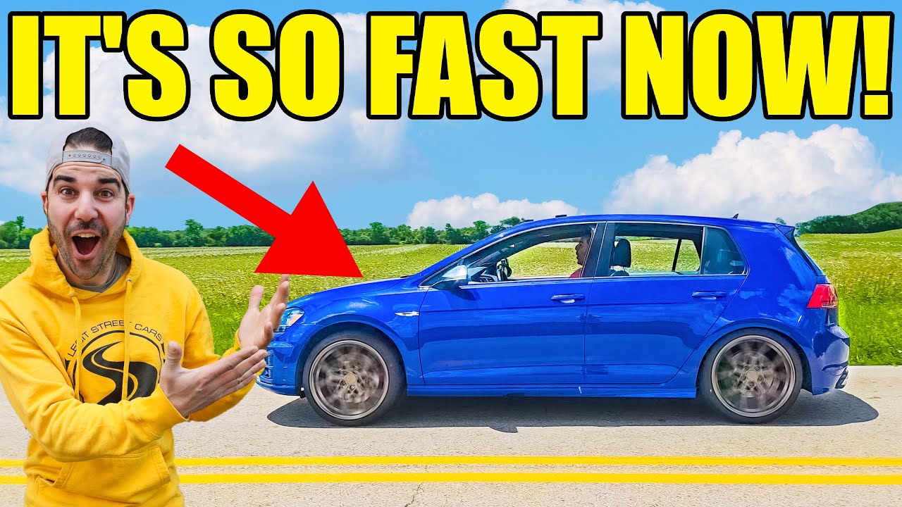 I Turned My Golf R Into A Baby Nissan GTR With 2 DIY Mods & Critical VW Maintenance You MUST DO!