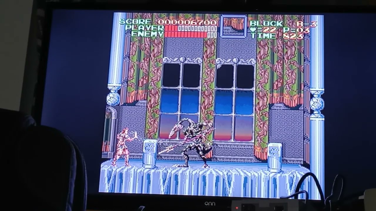 VGT 320: Super Castlevania IV (SNES) - Jumping Through The Stairs!