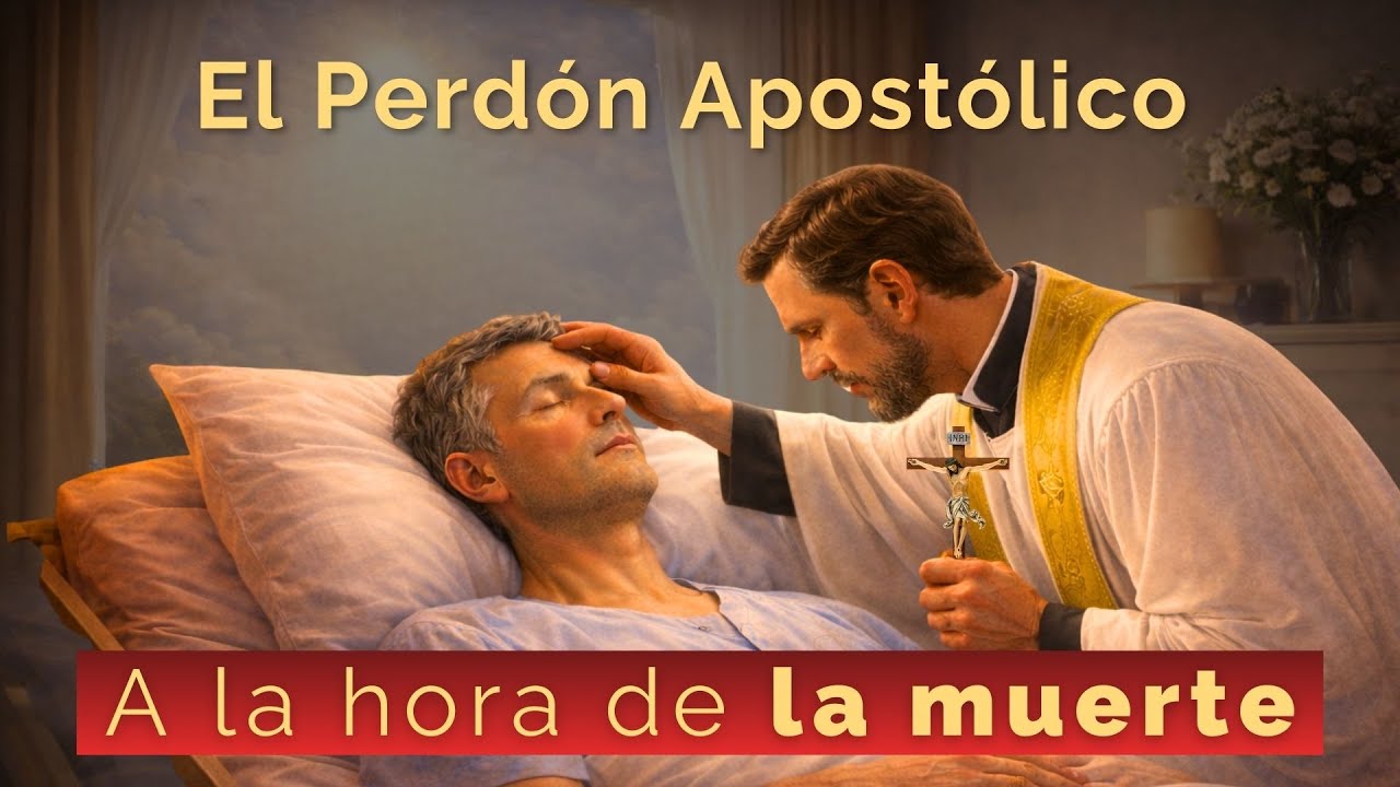 El PERDÓN APOSTÓLICO: Indulgencia Plenaria a la HORA de la MUERTE | Qué es y cómo recibirla