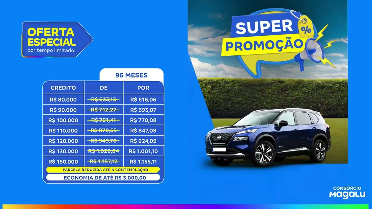 VT PROMOCIONAL CONSORCIO MAGALU ABRIL 2025