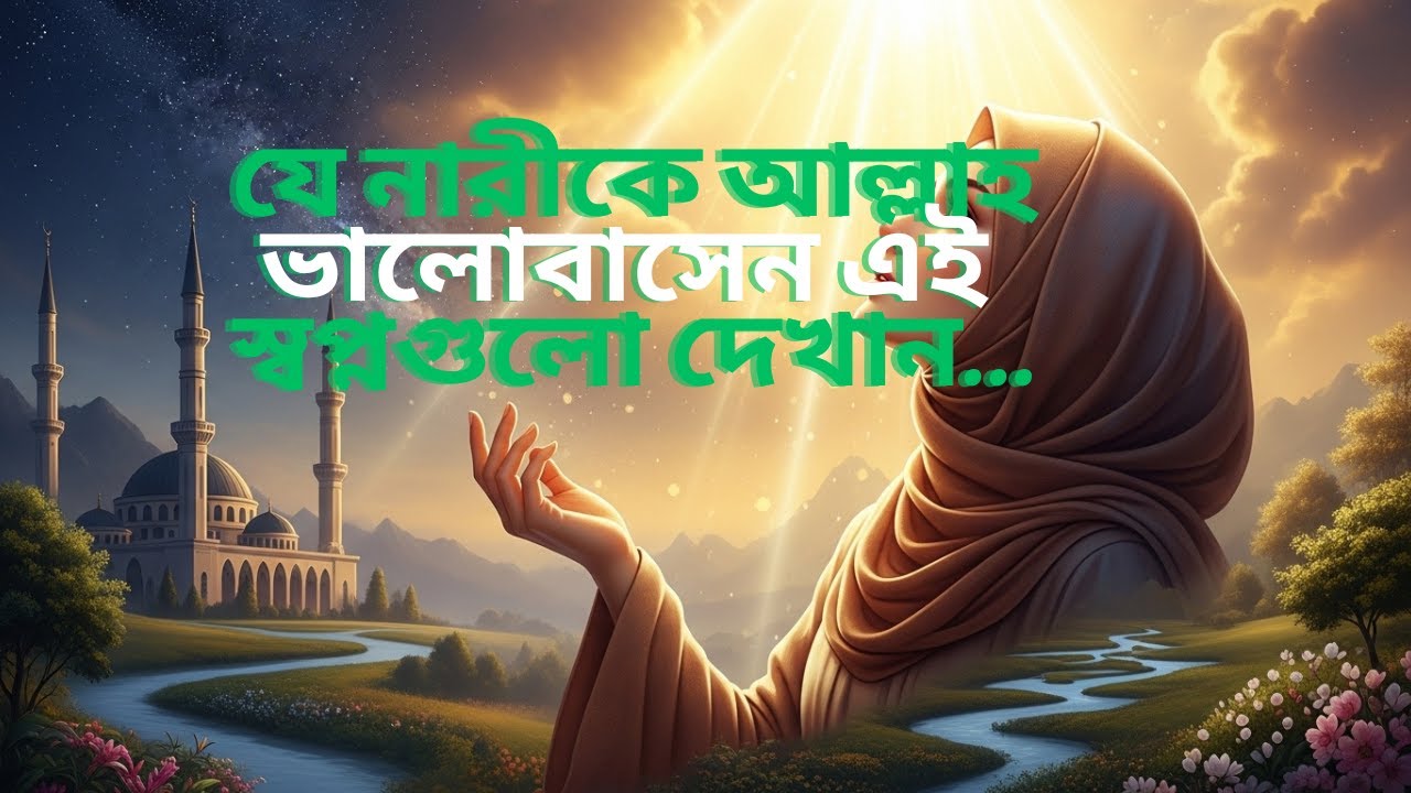 যে নারীকে আল্লাহ ভালোবাসেন 🌙 ৭টি স্বপ্ন বারবার দেখান | Dreams Allah Shows to Women! #lighttoparadise