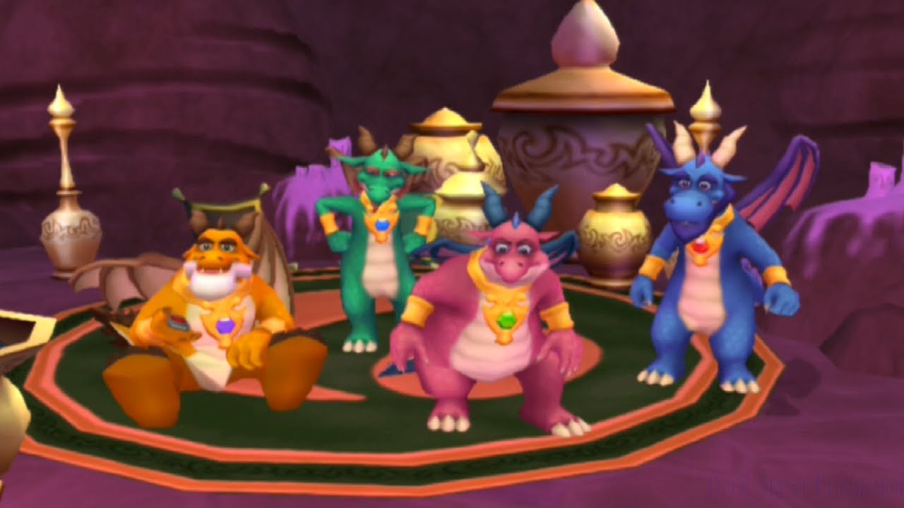 Spyro: A Hero's Tail Cutscenes (PS2 Edition) Game Movie 1080p HD