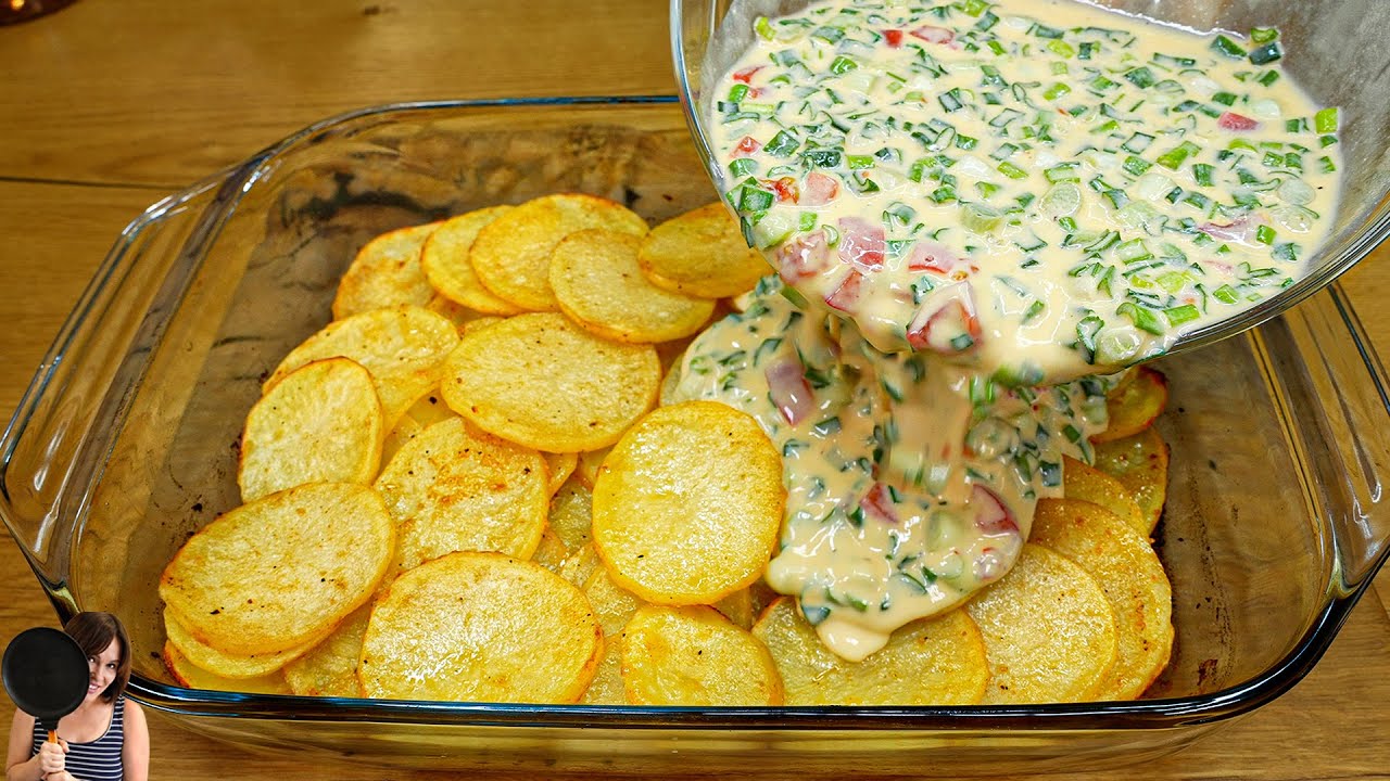 Самый вкусный рецепт с картошкой! Вы будете готовить его каждый день! Ужин через 10 минут