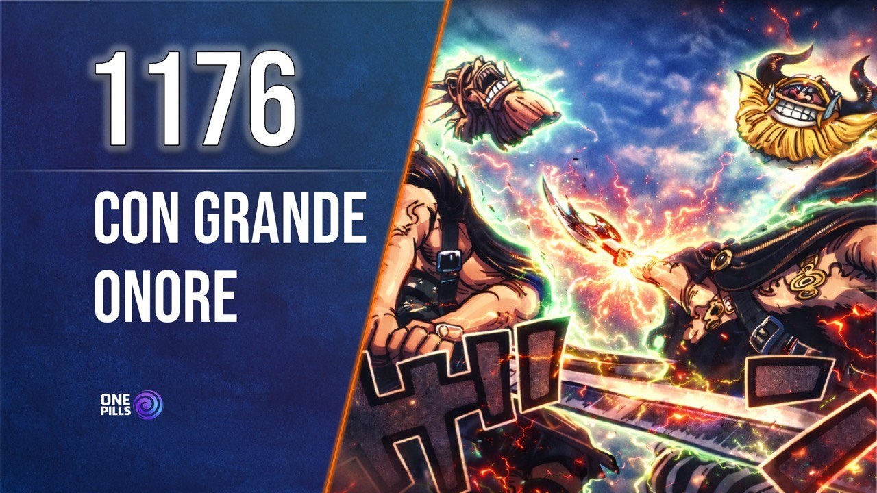 One Piece 1176 | Con Grande Onore - La Falla del Domi Reversi