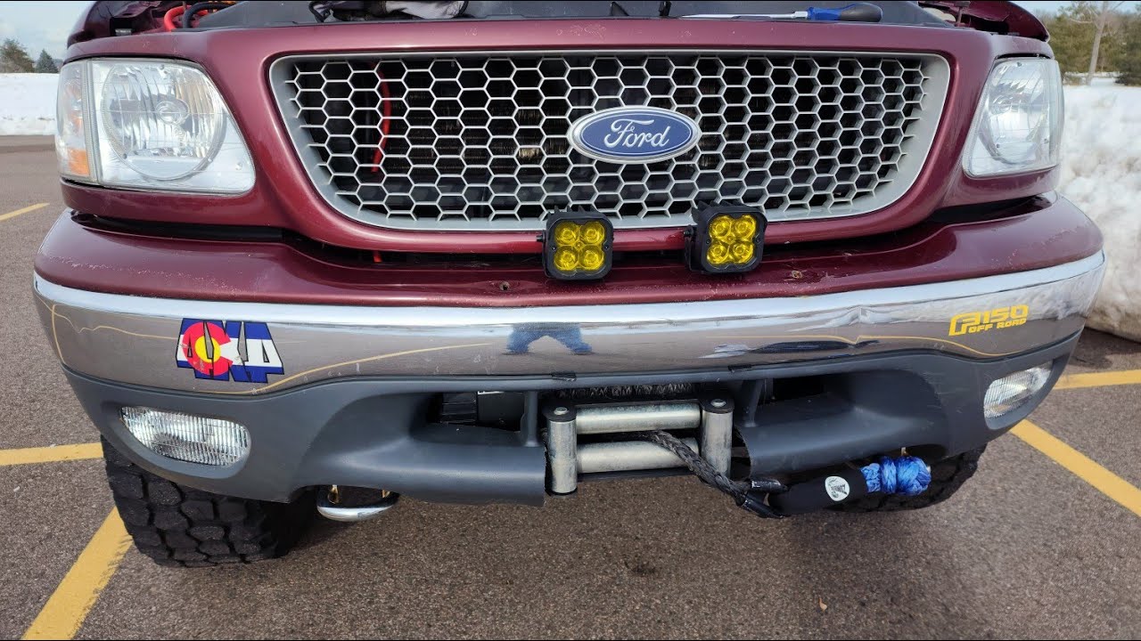HOW To Install A WINCH On A TENTH GENERATION  1997-2004  FORD F-150