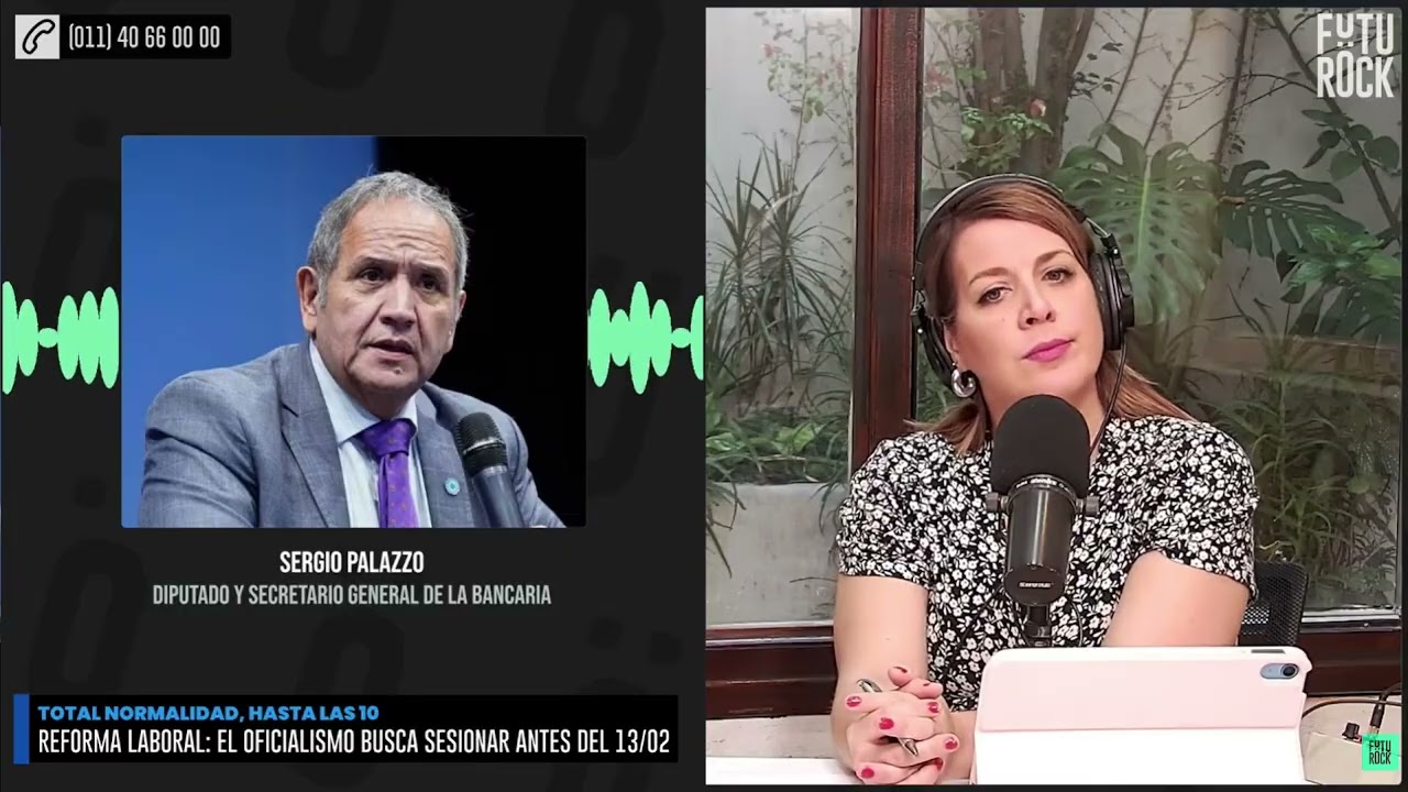 Entrevista - Futurock - TOTAL NORMALIDAD - Sergio Palazzo 02/02/2026