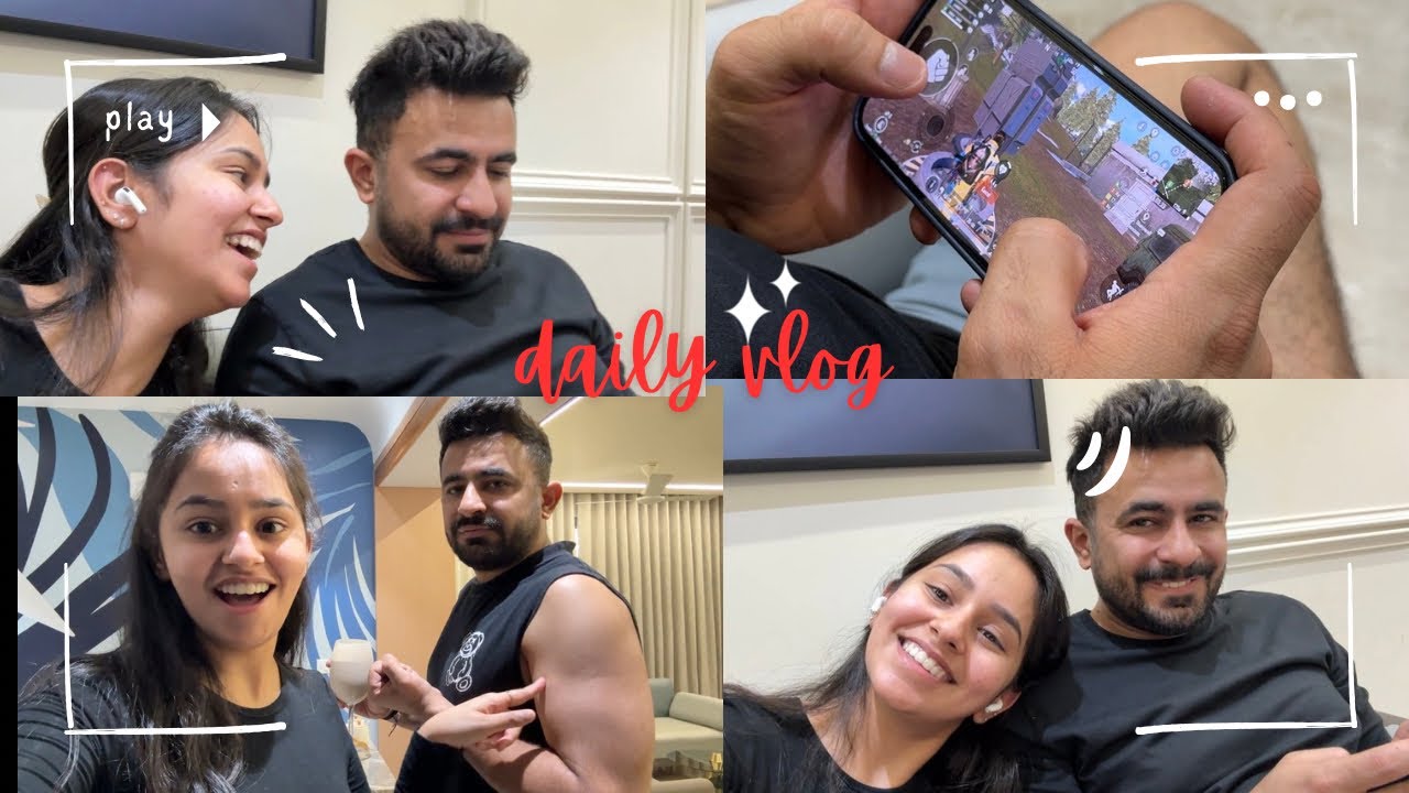 AANDU X BGMI = NOOB PLAYER | DAILY VLOG | THE ABNORMAL COUPLE | AANDU & CHHOTE