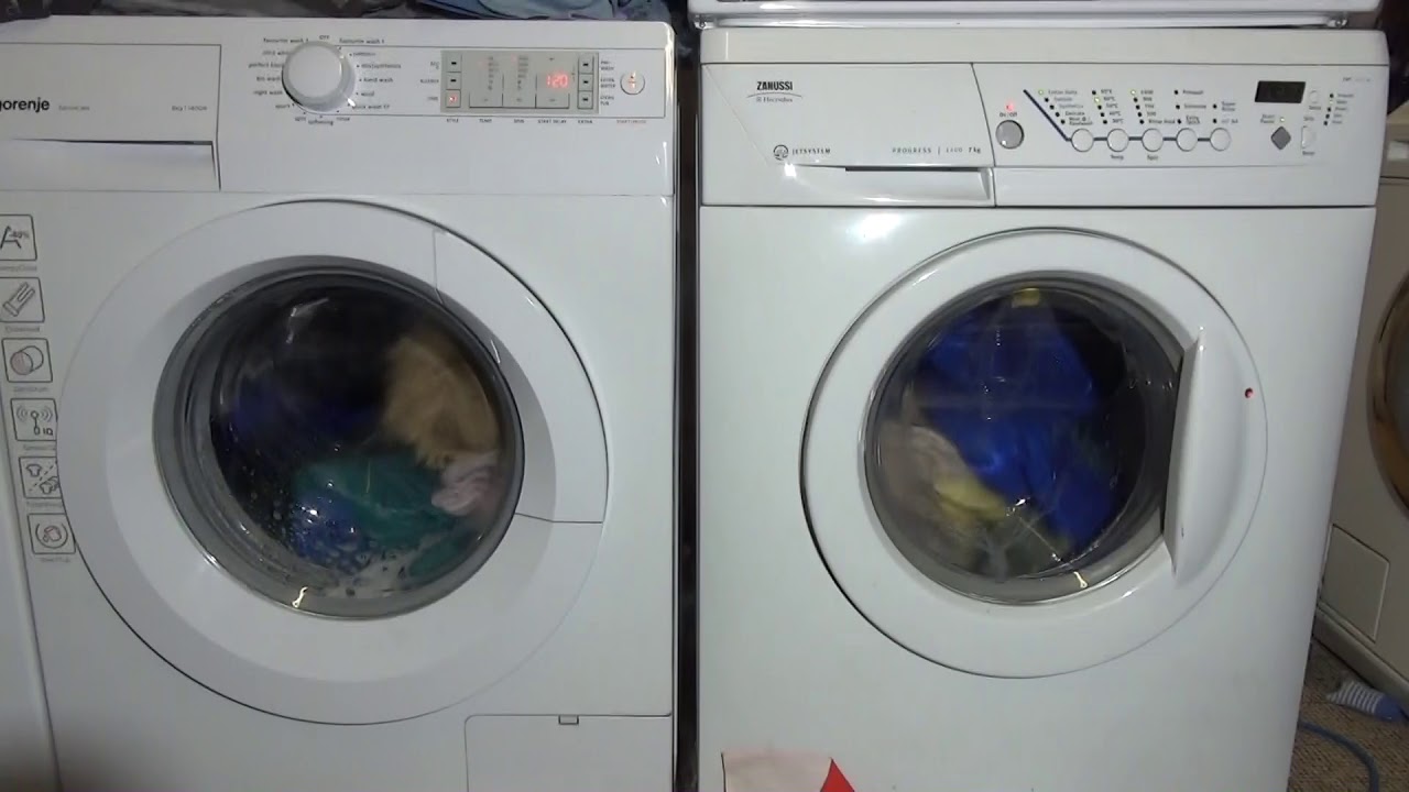 Wash race No.44 : Jetsystem race Gorenje vs Zanussi