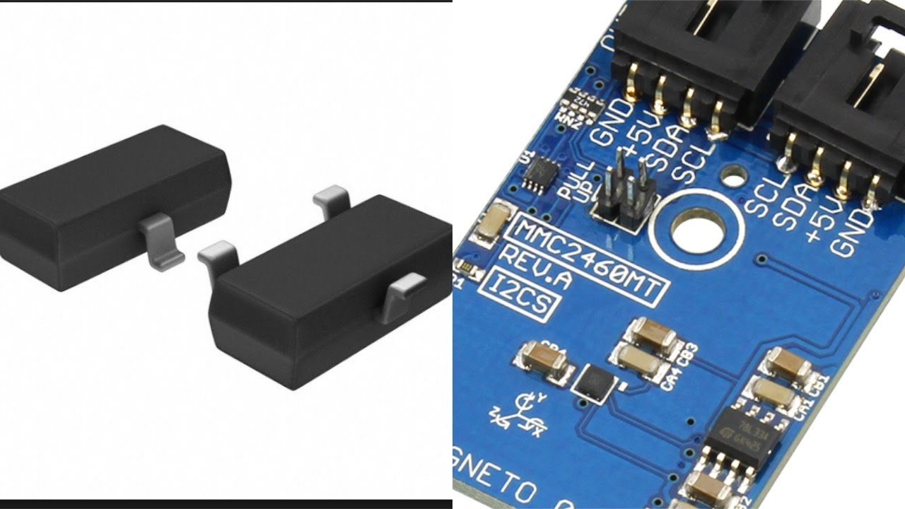 Arduino Nano MMC2460MT 2-Axis Magnetic Sensor Tutorial