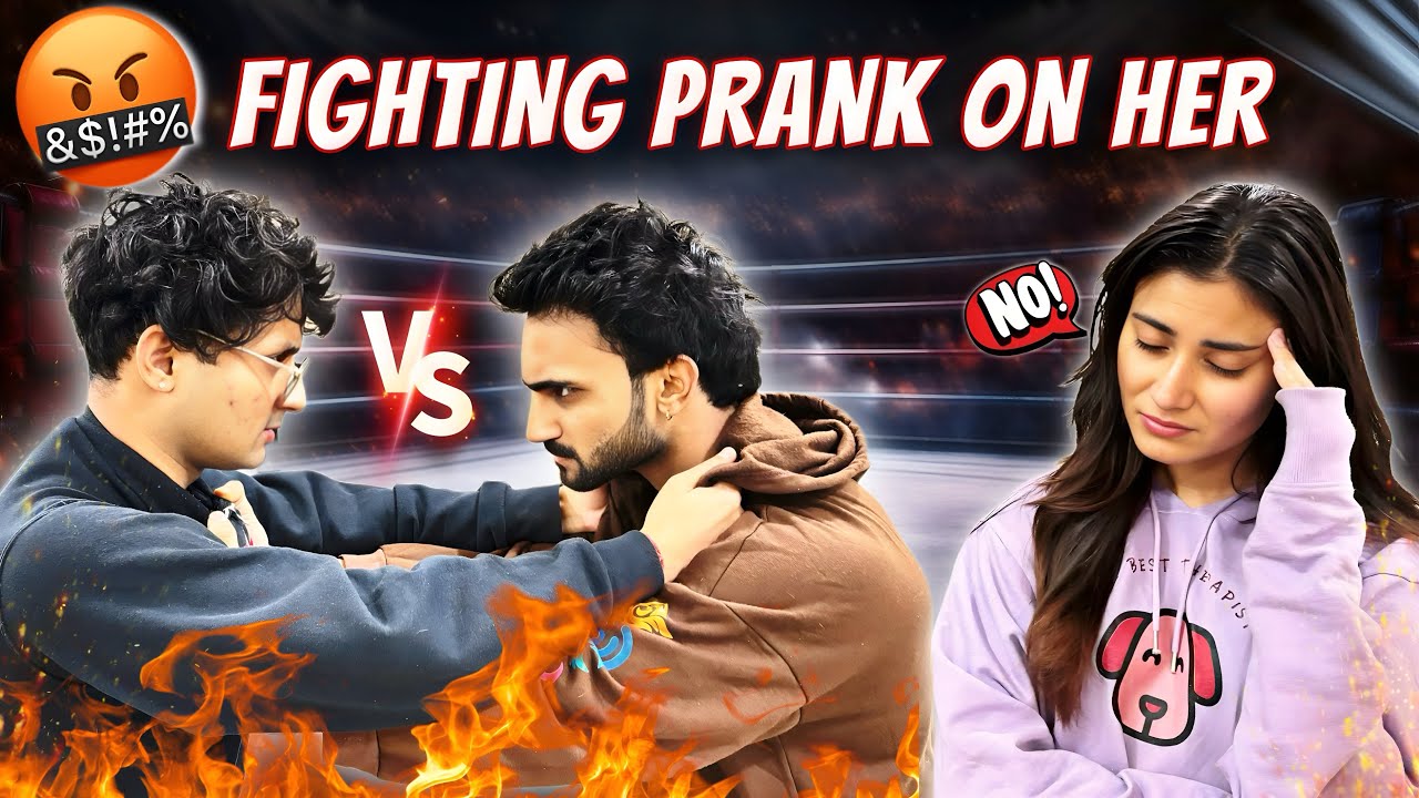 Fighting with her best friend😡||prank on sister😆