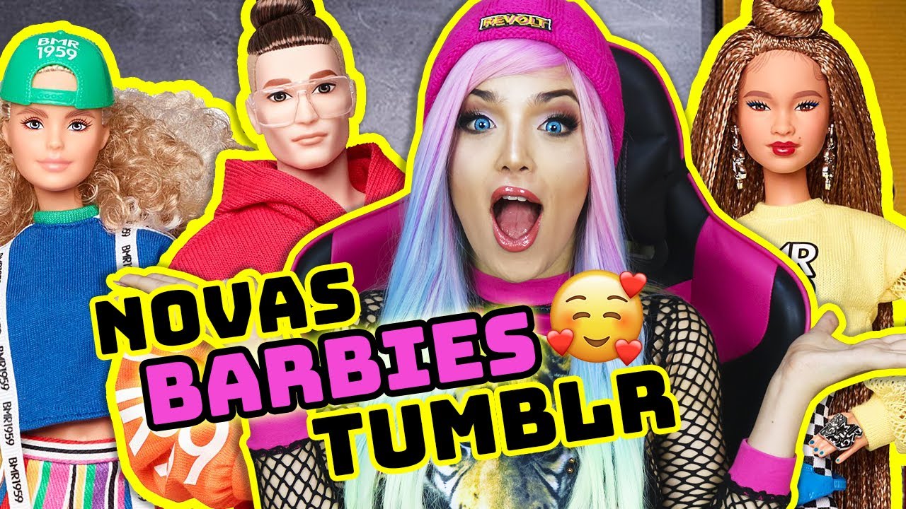 NOVAS BARBIES BMR 1959! SUPER TUMBLR!