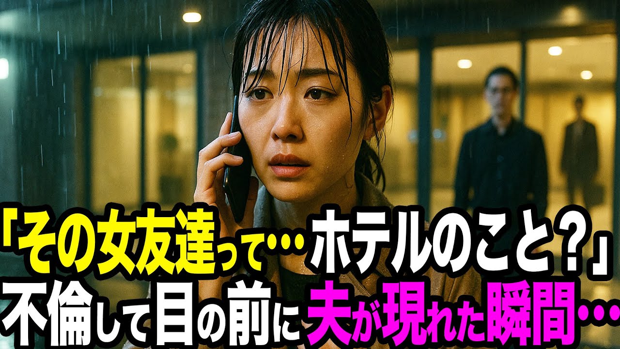 【シタ妻】「その女友達って…ホテルのこと？」通話で嘘バレた瞬間→玄関で“フラッシュ現行犯”→録音ボタンで公開制裁開始…その日、家族に完全に見捨てられた【修羅場朗読】