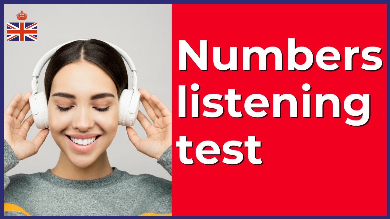 Упражнение на аудирование NUMBERS (английский язык) — 25 чисел