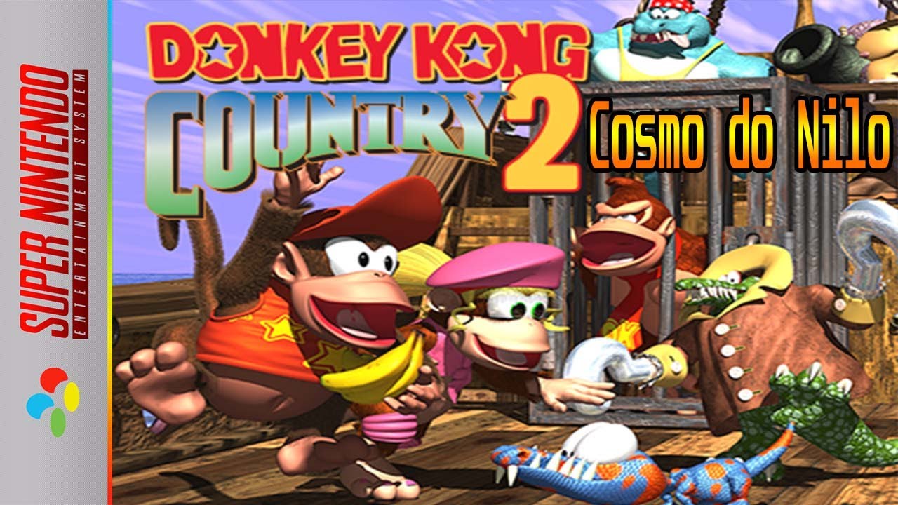 Donkey Kong Country 2: Cosmo do Nilo 102% (Snes-Hack) A Pedido de (Apenas um Play) Part2