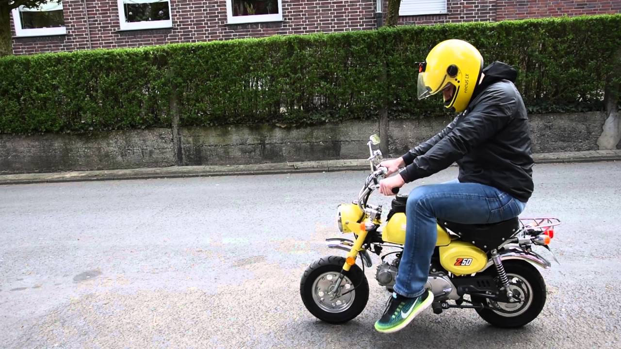 Unterwegs mit der Honda Monkey