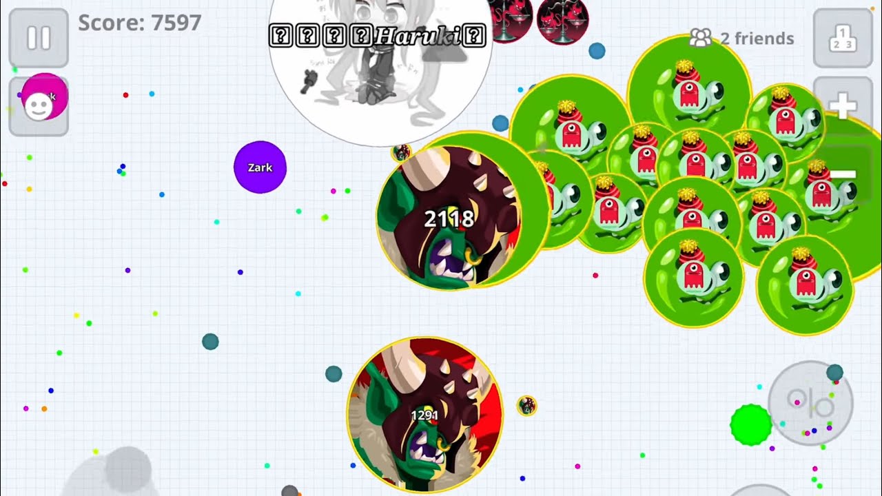 TELEPORT TRICK 😎 (AGAR.IO MOBILE)