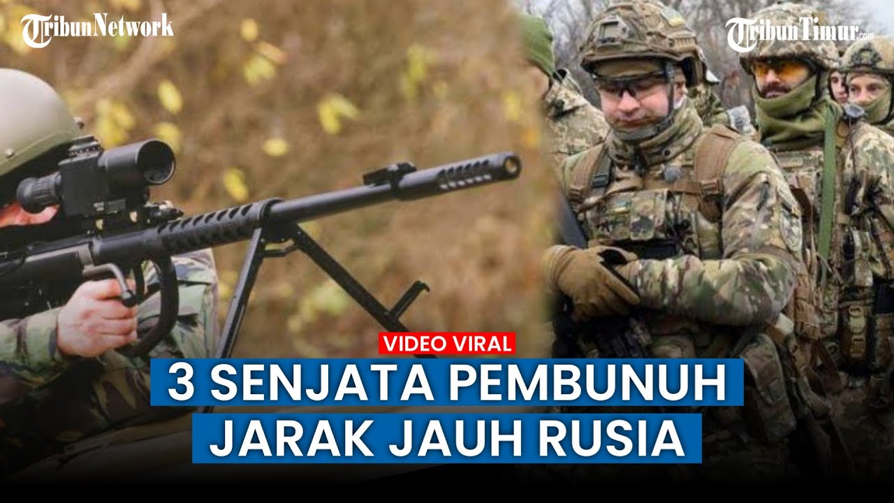 Inilah 3 Senjata Rusia Mematikan, Mampu Bunuh Musuh dari Jarak 7 Kilometer
