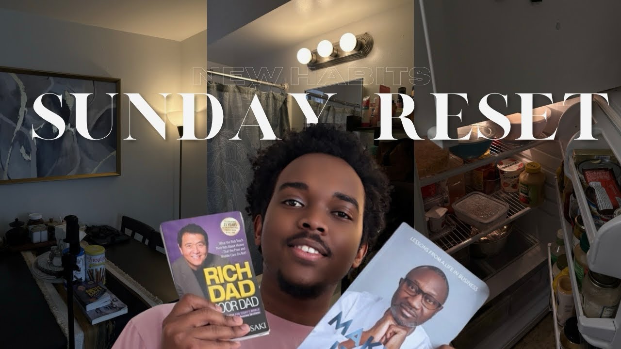 Sunday Reset |Cleaning My Space | Building Better Habits