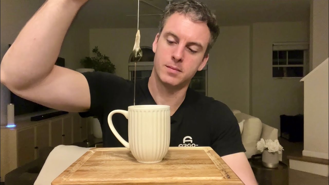 I’m not dead. ASMR (limited whispers) tea drinking, tapping, and fidgeting with objects