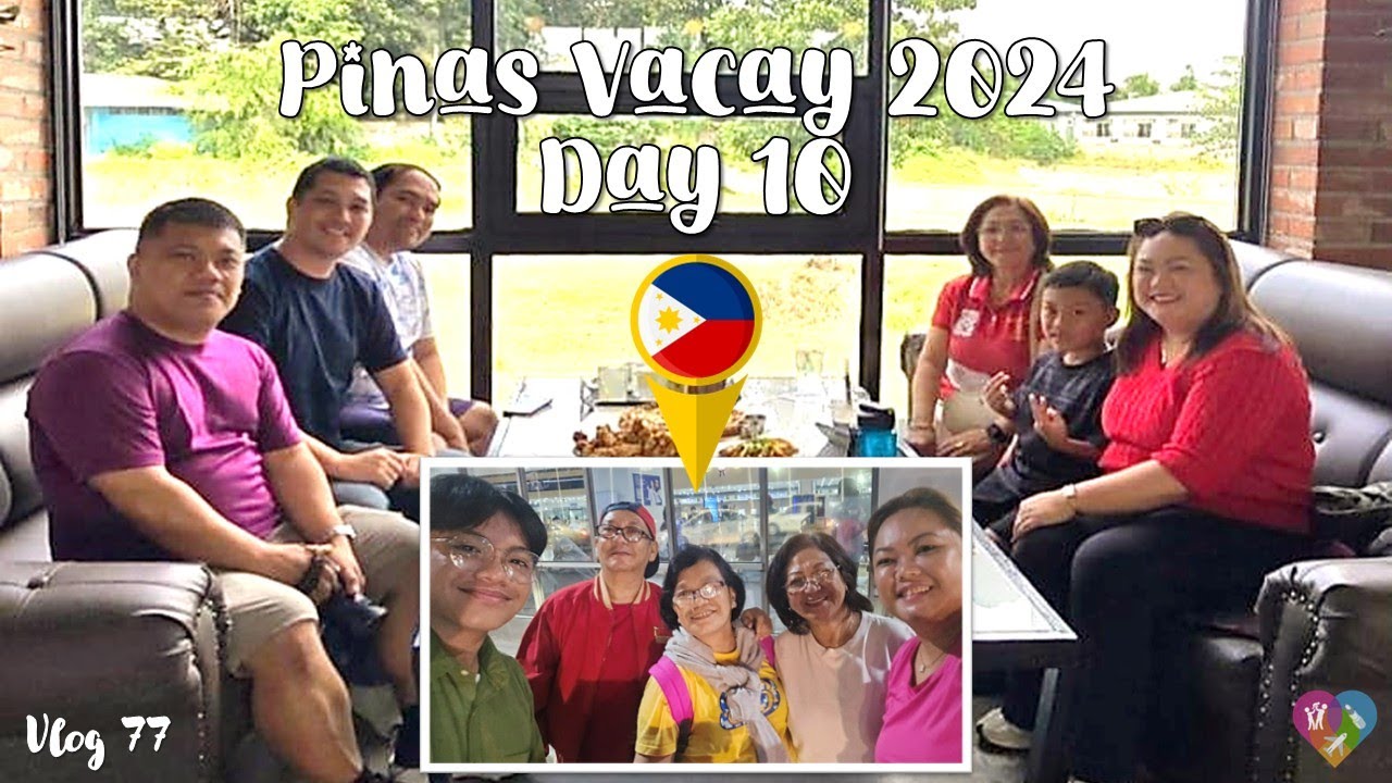 VLOG #77: PINAS VACAY DAY 10 | LALA GARDEN CAFE | BON VOYAGE, TITA CRISTY | TheBarredoFamily💙