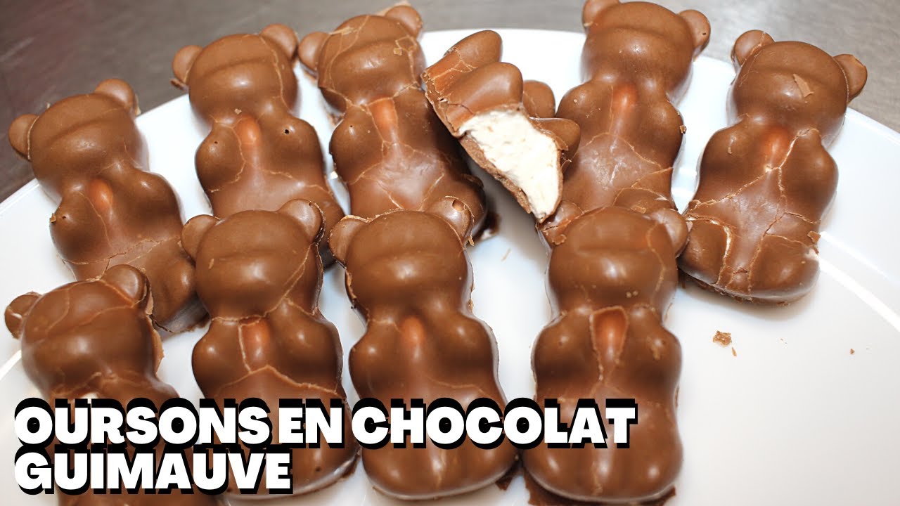Oursons guimauve chocolat