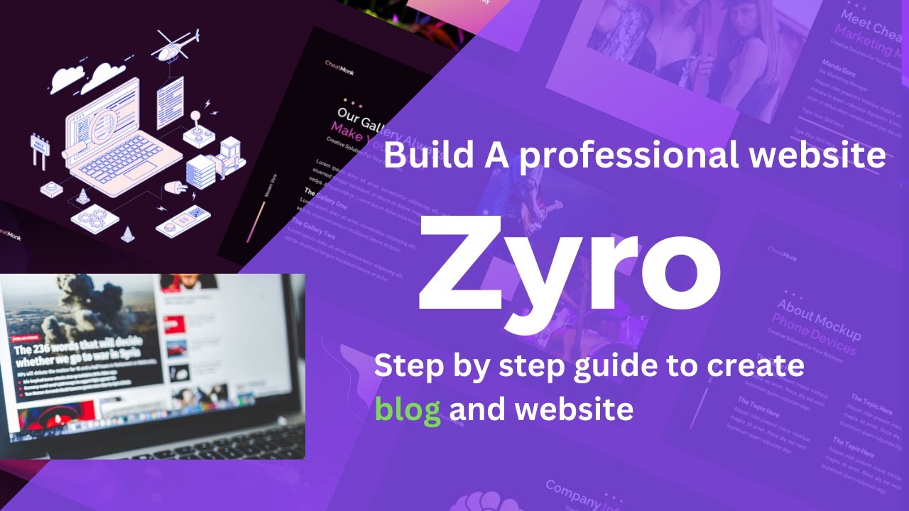 Zyro Website Builder: Create Your Own Professional Website In Minutes!